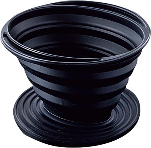 寒い冬でも熱々のコーヒーを キャン★ドゥ「シリコーン コーヒー ドリッパー」 イメージ