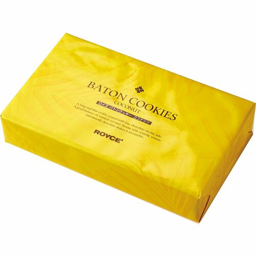 お取り寄せスイーツおすすめ ロイズ バトンクッキー [ココナッツ25枚入] イメージ2