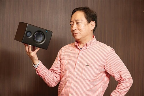 コンパクトで片手で持てるほど軽いのに、音がいい! イメージ