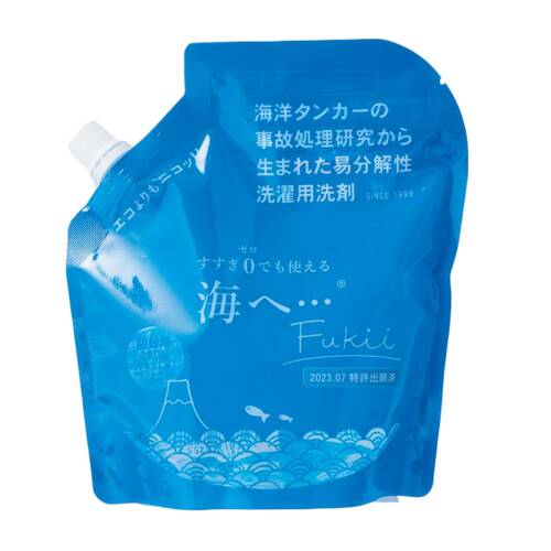 防災グッズおすすめ がんこ本舗 海へ… Fukii 詰替パック 380g イメージ1