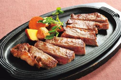 特選9：熟成されたジューシーな肉汁まるはちのサーロインステーキ イメージ