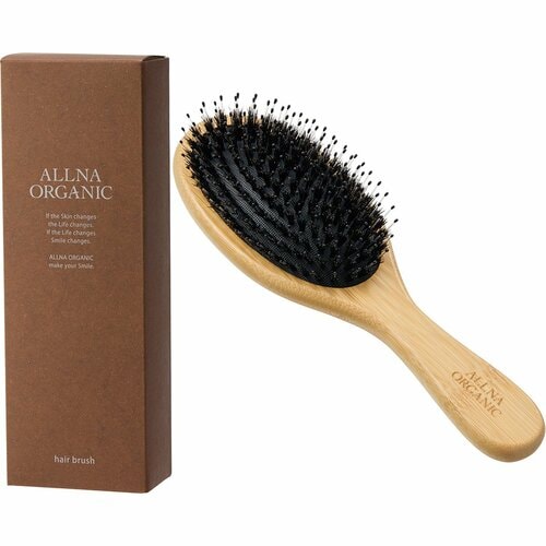 ヘアブラシおすすめ ALLNA ORGANIC ヘアブラシ イメージ