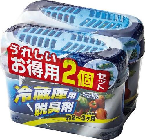 10分後から効果を発揮 ウエ・ルコ「炭の冷蔵庫用 脱臭剤」 イメージ
