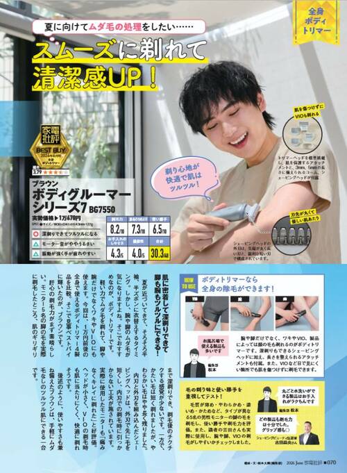 ムダ毛の処理をしたいあなたへ メンズボディシェーバーおすすめ イメージ