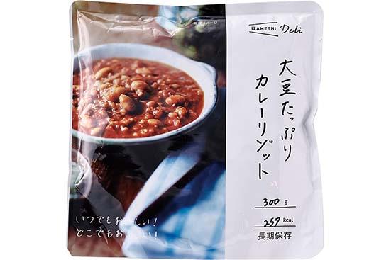 杉田フーズ「IZAMESHI Deli 大豆たっぷり カレーリゾット」のイメージ