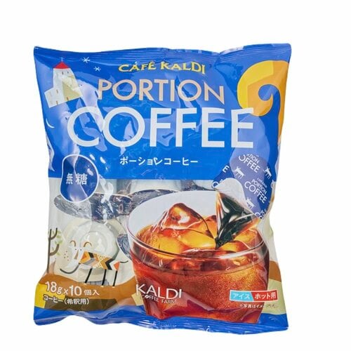 コーヒーポーションおすすめ カルディ ポーションコーヒー 無糖 10p イメージ