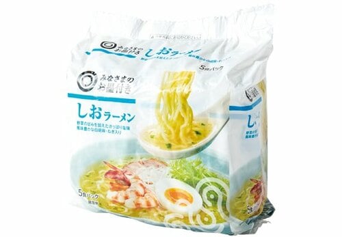 ［しお］あっさりだけどコクあり セブン「金の麺」は麺の絡みもよし！ イメージ2