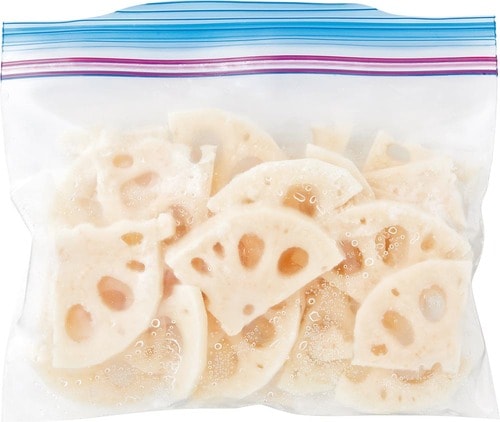 れんこんは解凍いらずで調理してもシャキシャキ！ イメージ