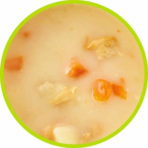 プロテインスープおすすめ 味の素 クノール ポタージュで食べる豆と野菜 クラムチャウダー イメージ2