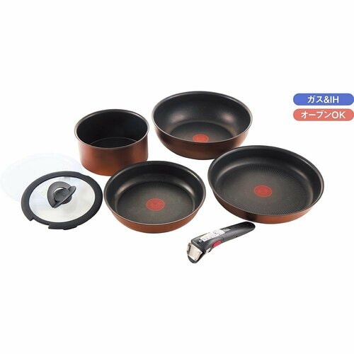 フライパンセットおすすめ ティファール インジニオ・ネオ IHモカ セット7 イメージ2