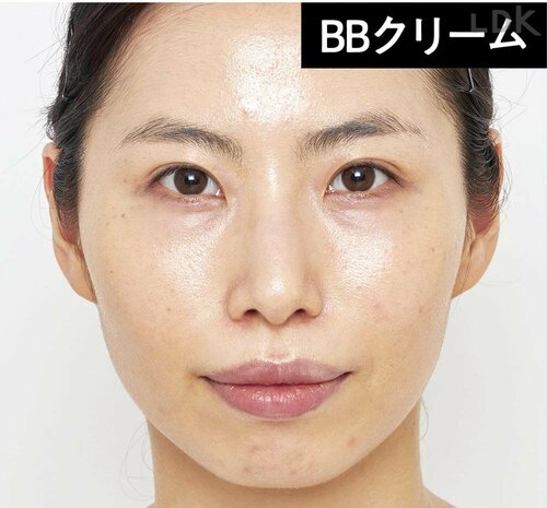 顔の中心がギラつく イメージ