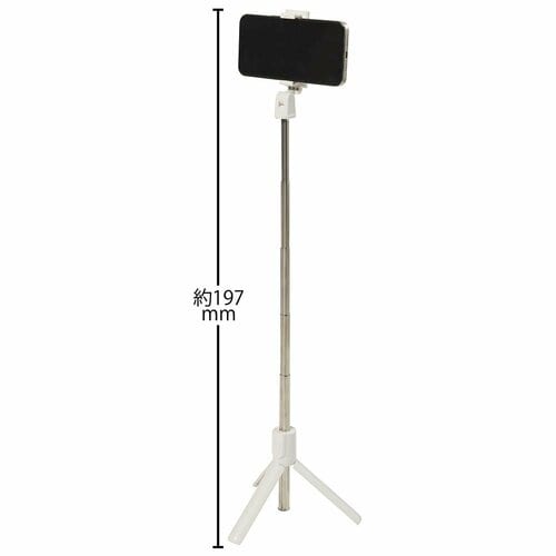 スマホをしっかりホールドでき、安定感あり ミニ三脚おすすめ イメージ2