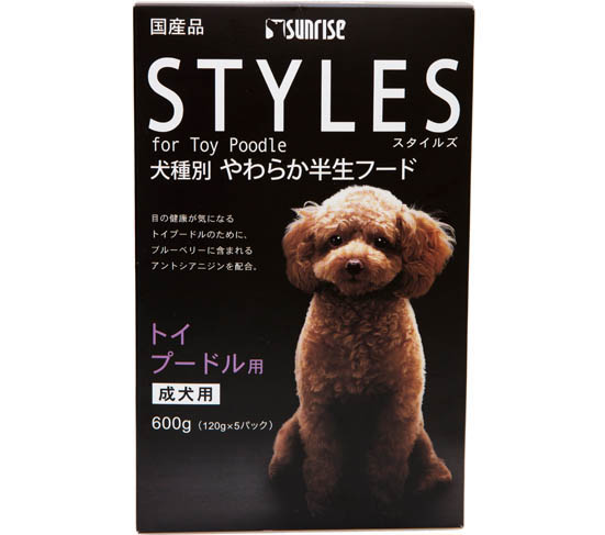 サンライズ モイスト:スタイルズ トイプードル用:ドッグフード