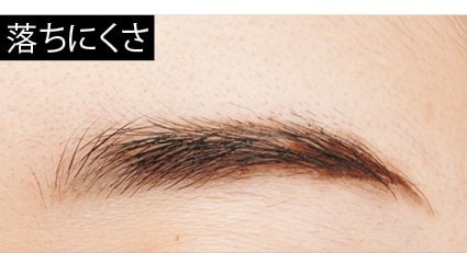 落ちにくさ アイブロウおすすめ イメージ