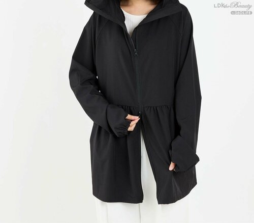デザイン:Wジップで着こなし自在 UVカットパーカーおすすめ イメージ2