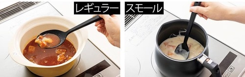 感動ポイント:適度にしなって鍋やフライパンにフィット! イメージ