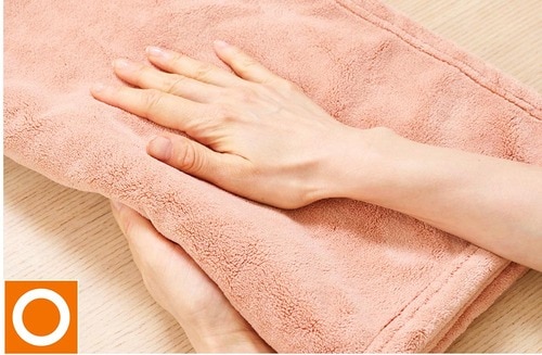 使いやすさ：やわらかくて手触りが最高 ヘアドライタオルおすすめ イメージ