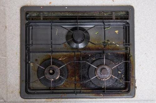 【五徳＆グリル編】粉タイプの衣類用漂白剤が効果抜群 イメージ