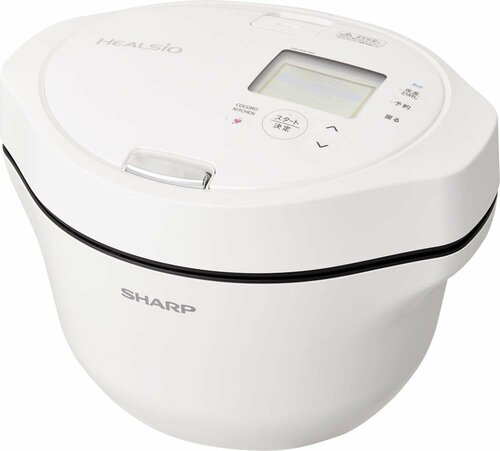 シャープ「水なし自動調理鍋 ヘルシオ ホットクック KN-HW16GW」 イメージ