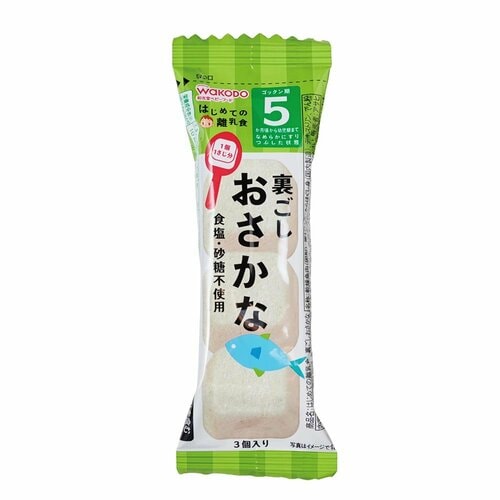 市販のベビーフードおすすめ 和光堂 はじめての離乳食 裏ごしおさかな イメージ1