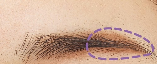のっぺり眉は「眉マスカラ」をちょい足し！ イメージ