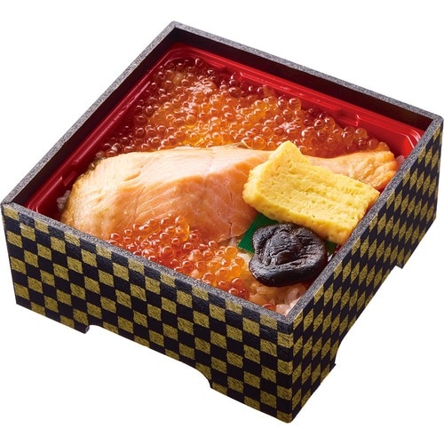 駅弁おすすめ JR東日本クロスステーション 鮭といくら弁当 イメージ2