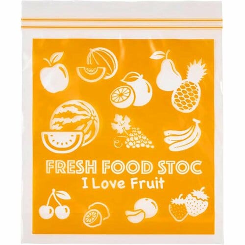 フリーザーバッグおすすめ システムポリマー マチ付きダブルジッパーバッグM イメージ2