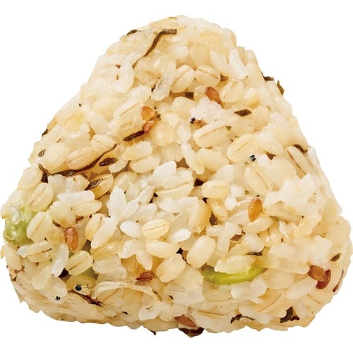 無印良品の食品おすすめ 無印良品 もち麦ごはんの枝豆塩昆布としらすおにぎり イメージ2