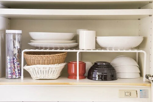 4位: 【4位】食器も靴もムダなくきっちりしまえる整理棚 イメージ2