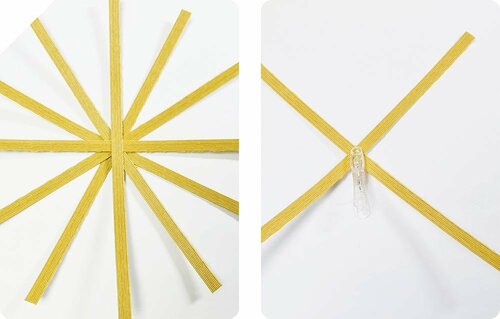 STEP1:底面の芯を作る イメージ
