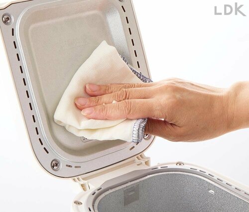 固く絞ったふきんで拭くだけ イメージ