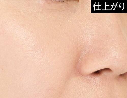仕上がり：サッと塗って即キレイ 崩れにくいファンデーションおすすめ イメージ