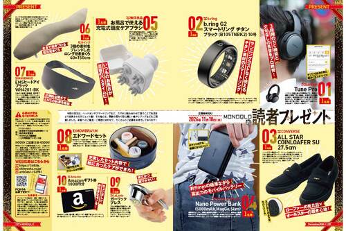 読者プレゼントの応募方法 イメージ