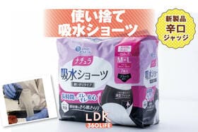 女性の最新尿もれ対策アイテム！LDKが「ナチュラ 吸水ショーツ」を試してみた