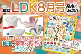 雑誌『LDK』読者プレゼント応募ページ　アンケートに答えて豪華プレゼントをゲット♡