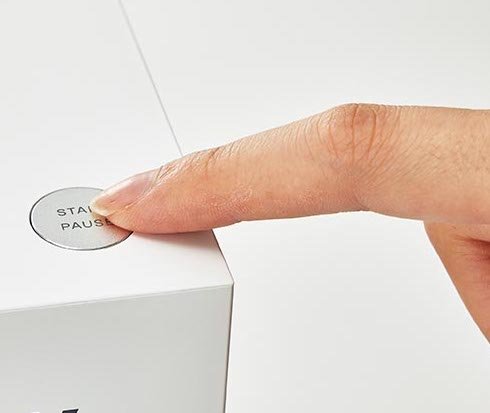 唯一のポイント3：ボタンがひとつだけのシンプルな操作性 イメージ