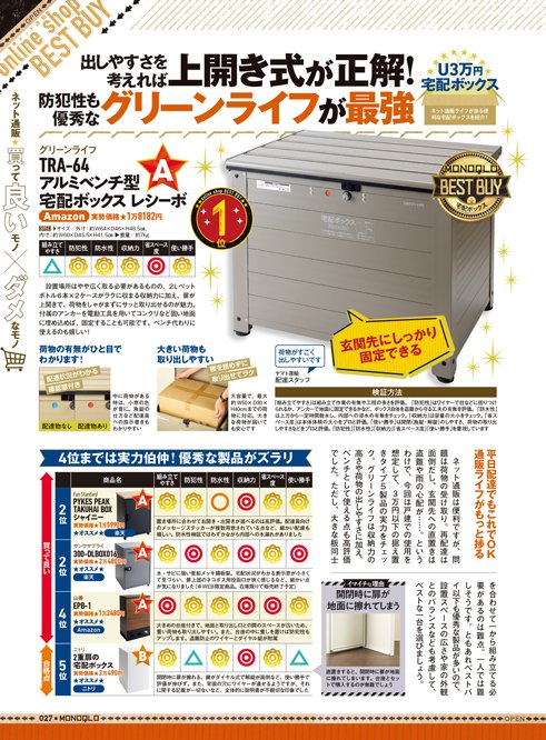 宅配ボックスのメリットとは? 宅配ボックスおすすめ イメージ2