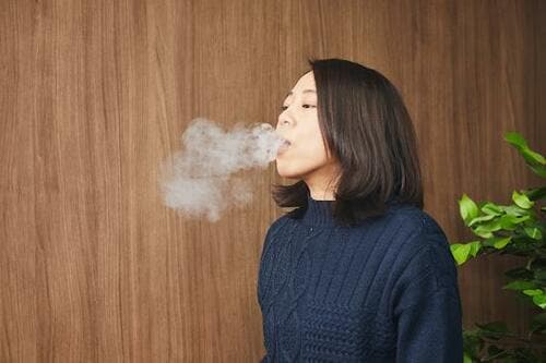 Vapeトリック「輪っか」を披露してもらいました!