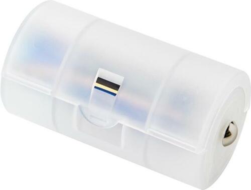 電池のサイズを変えられるオーディオファン「電池スペーサー」 イメージ2