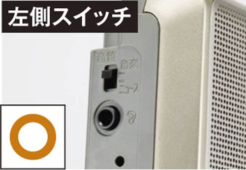 軽快に持ち出せて受信調節も簡単な進化系ラジオ！！ イメージ3