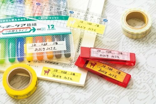 中川政七のお名前シールは実力も確か!