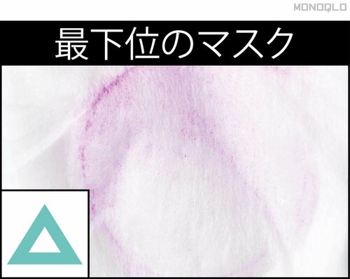 フィット性能 医食同源ドットコム「立体型スパンレース不織布カラーマスク 大きめ」おすすめ イメージ2