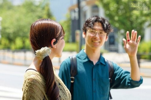 【会話】しっかりした音質なのに会話がしやすい イメージ