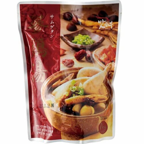 【おまけ】レトルトの参鶏湯は スープを足して鍋にアレンジ！ イメージ