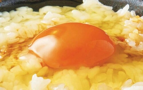 ご飯にかけても白身に弾力があって黄身もこんもり盛り上がる! 卵 通販おすすめ イメージ