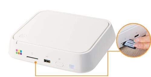 アカウントなしですぐ使え、多様な方法で取り込み可能 バッファロー「おもいでばこ」おすすめ イメージ3