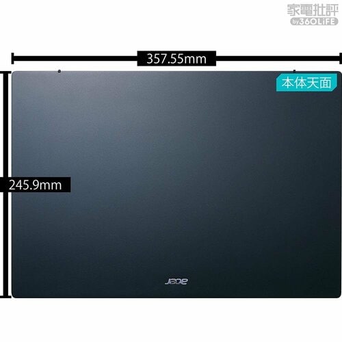 本体天面 エイサー(acer)「Swift Edge 16 SFE16-41-A76Z/W」おすすめ イメージ