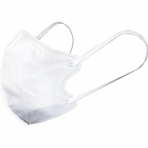 大きいサイズのマスクおすすめ 医食同源ドットコム 立体型スパンレース 不織布カラーマスク 大きめ イメージ2