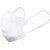 大きいサイズのマスクおすすめ 医食同源ドットコム 立体型スパンレース 不織布カラーマスク 大きめ イメージ2