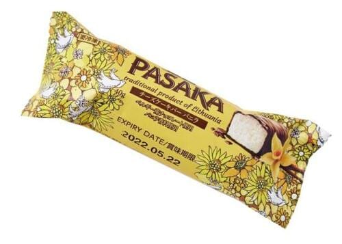 半解凍で食べるひんやりケーキ 神戸物産「PASAKA チーズケーキバー バニラ」 イメージ